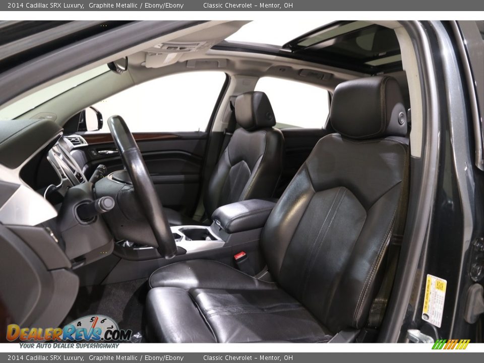 2014 Cadillac SRX Luxury Graphite Metallic / Ebony/Ebony Photo #5