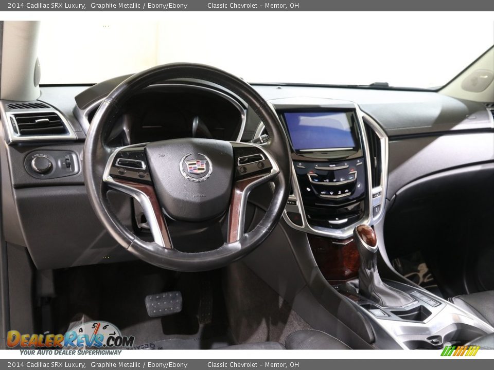 2014 Cadillac SRX Luxury Graphite Metallic / Ebony/Ebony Photo #6