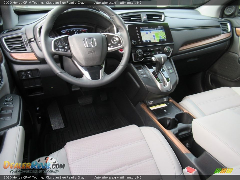 Gray Interior - 2020 Honda CR-V Touring Photo #15