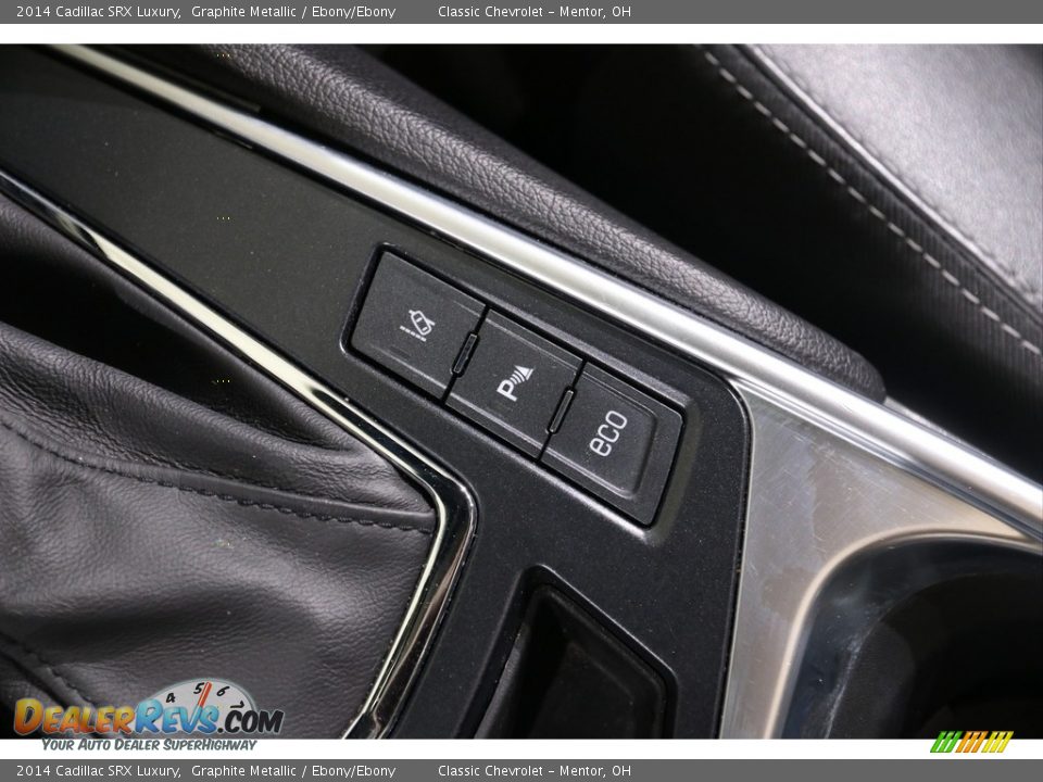 2014 Cadillac SRX Luxury Graphite Metallic / Ebony/Ebony Photo #16