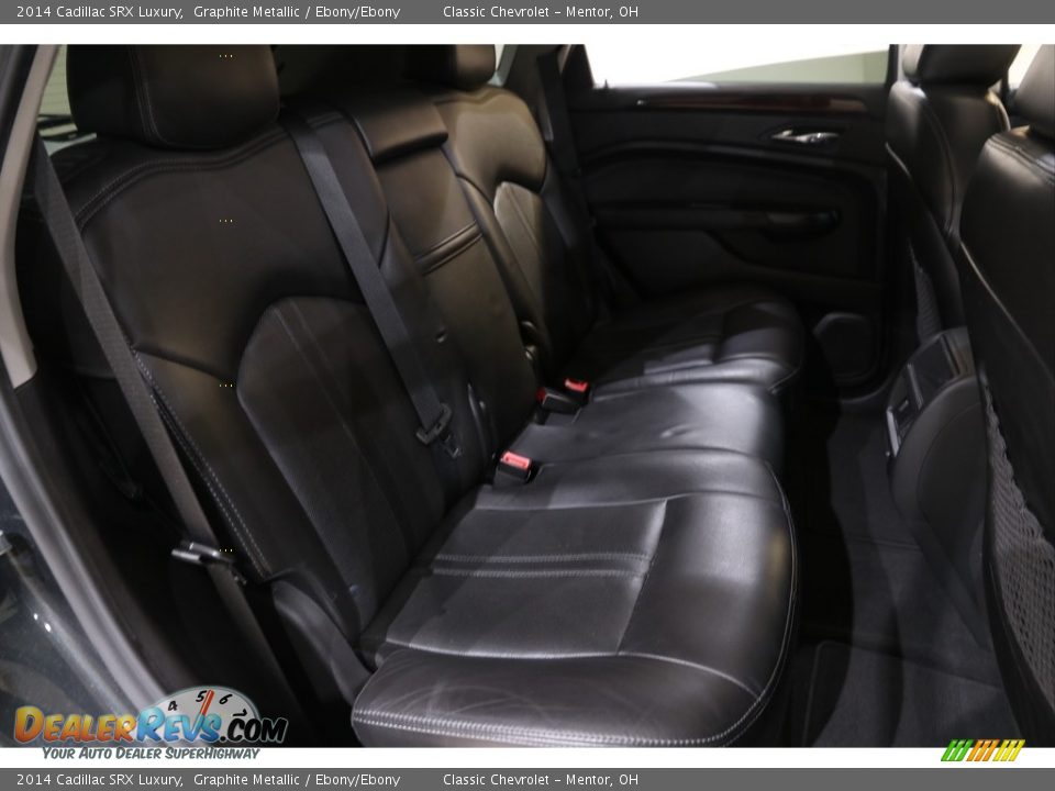 2014 Cadillac SRX Luxury Graphite Metallic / Ebony/Ebony Photo #18