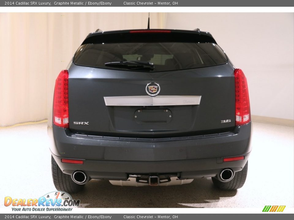 2014 Cadillac SRX Luxury Graphite Metallic / Ebony/Ebony Photo #21