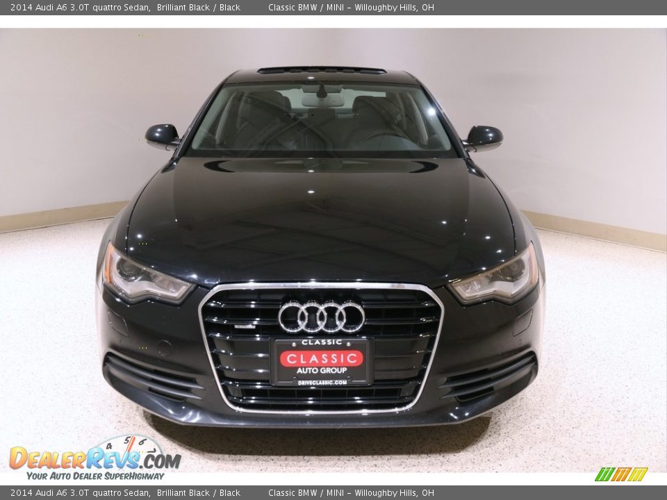 2014 Audi A6 3.0T quattro Sedan Brilliant Black / Black Photo #2