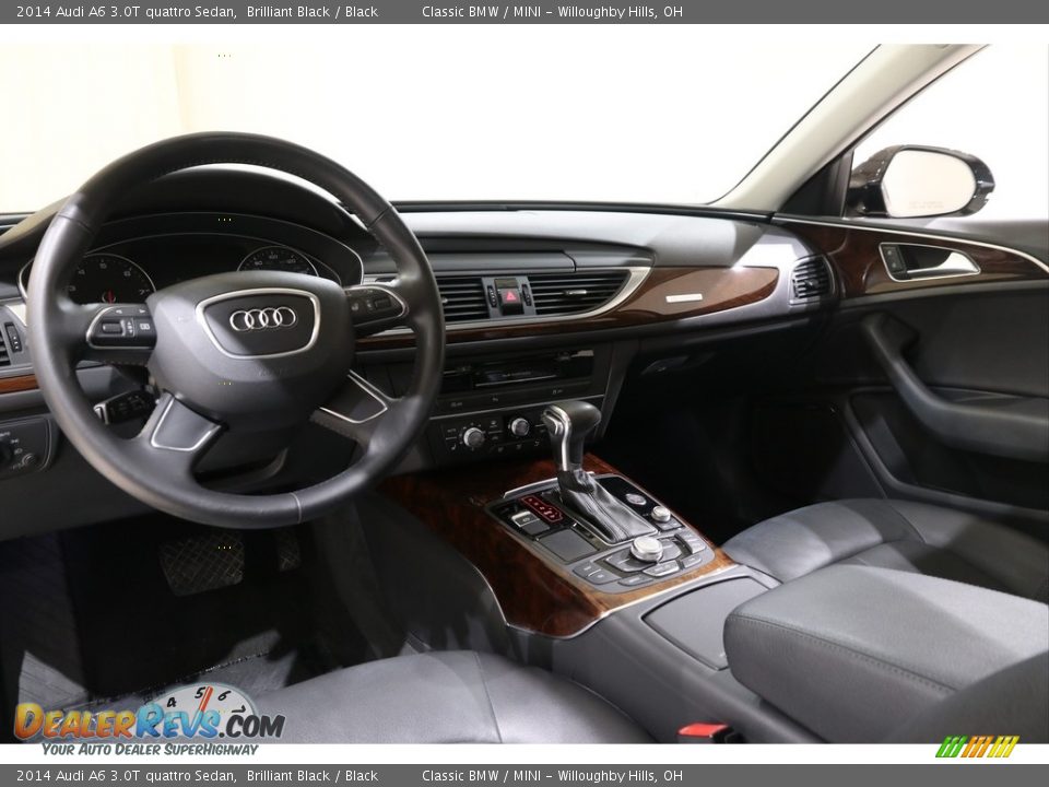 2014 Audi A6 3.0T quattro Sedan Brilliant Black / Black Photo #9