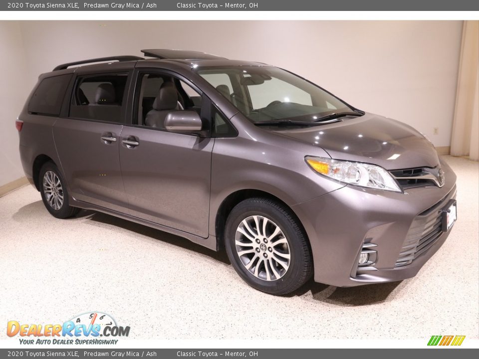 2020 Toyota Sienna XLE Predawn Gray Mica / Ash Photo #1