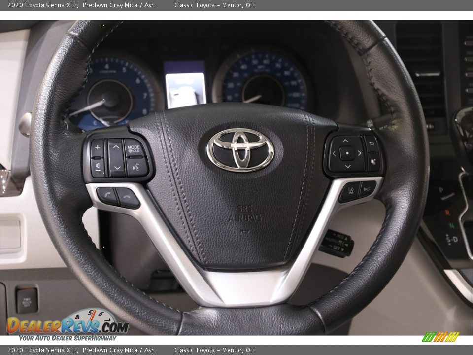 2020 Toyota Sienna XLE Predawn Gray Mica / Ash Photo #7