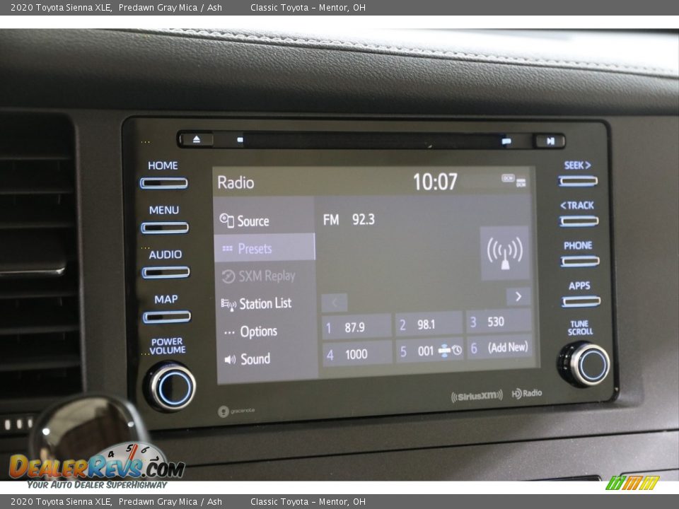 2020 Toyota Sienna XLE Predawn Gray Mica / Ash Photo #10