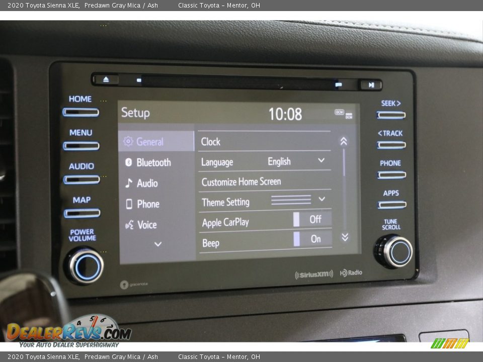 2020 Toyota Sienna XLE Predawn Gray Mica / Ash Photo #13