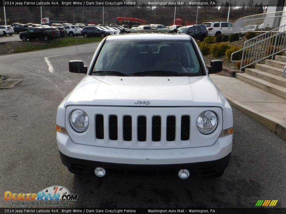 2014 Jeep Patriot Latitude 4x4 Bright White / Dark Slate Gray/Light Pebble Photo #11