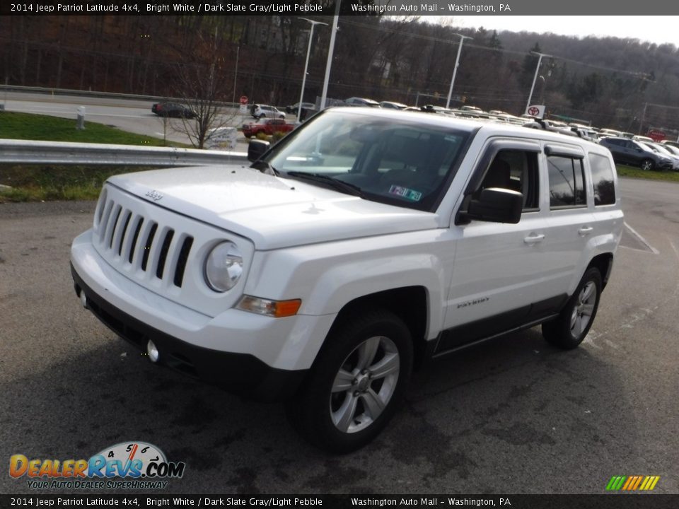 2014 Jeep Patriot Latitude 4x4 Bright White / Dark Slate Gray/Light Pebble Photo #12