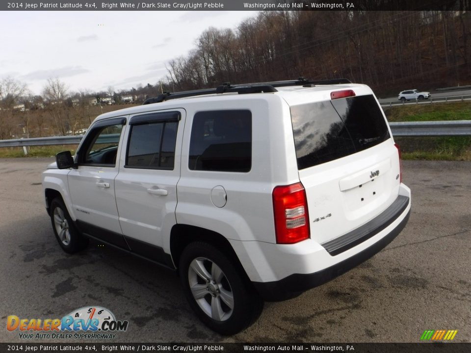 2014 Jeep Patriot Latitude 4x4 Bright White / Dark Slate Gray/Light Pebble Photo #14