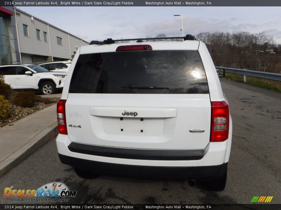 2014 Jeep Patriot Latitude 4x4 Bright White / Dark Slate Gray/Light Pebble Photo #15