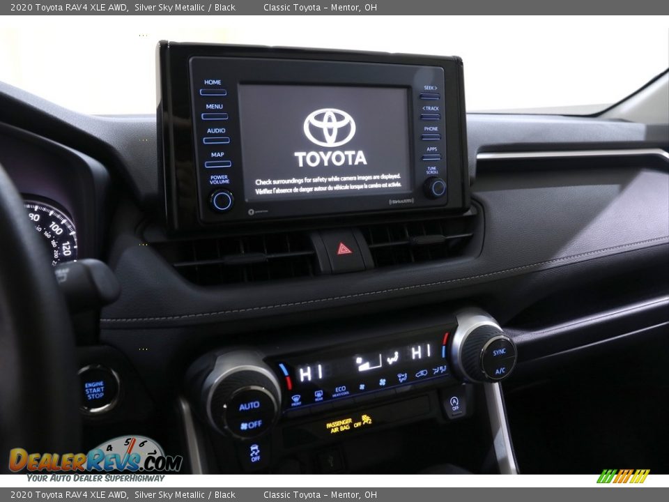 2020 Toyota RAV4 XLE AWD Silver Sky Metallic / Black Photo #8