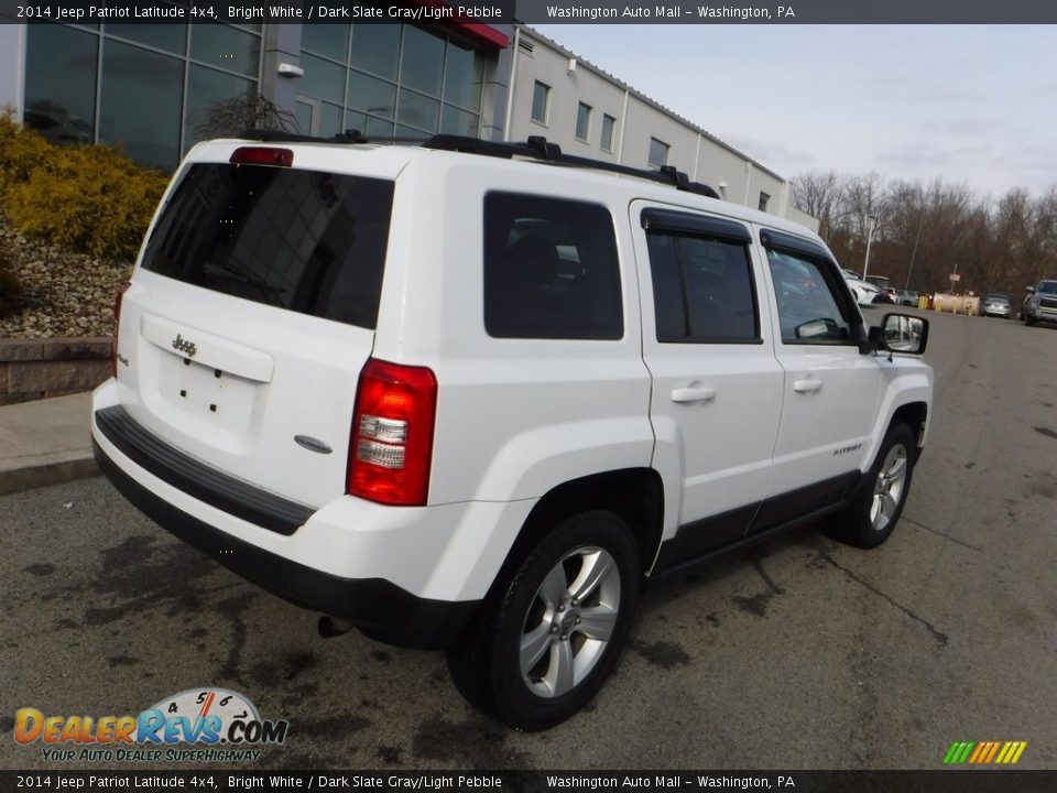 2014 Jeep Patriot Latitude 4x4 Bright White / Dark Slate Gray/Light Pebble Photo #16