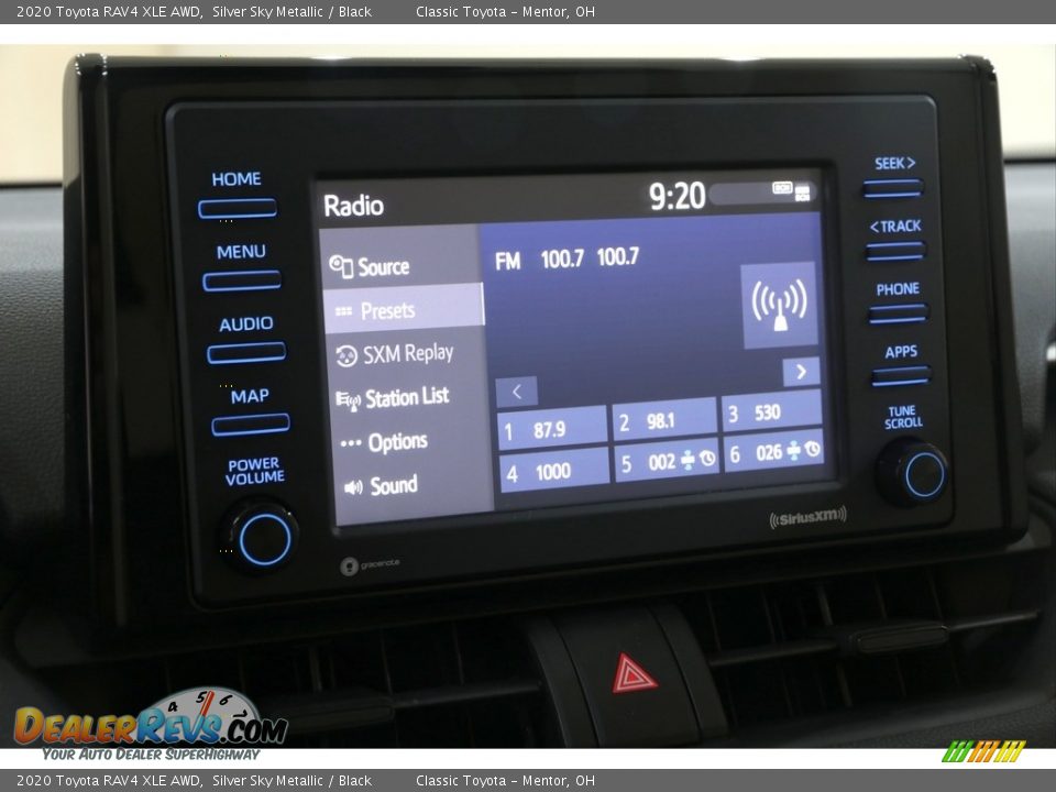 2020 Toyota RAV4 XLE AWD Silver Sky Metallic / Black Photo #11