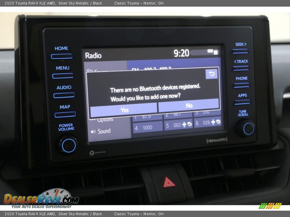 2020 Toyota RAV4 XLE AWD Silver Sky Metallic / Black Photo #12