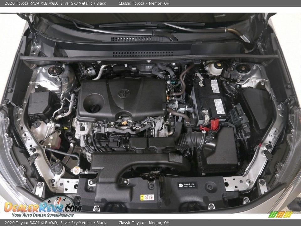 2020 Toyota RAV4 XLE AWD Silver Sky Metallic / Black Photo #24