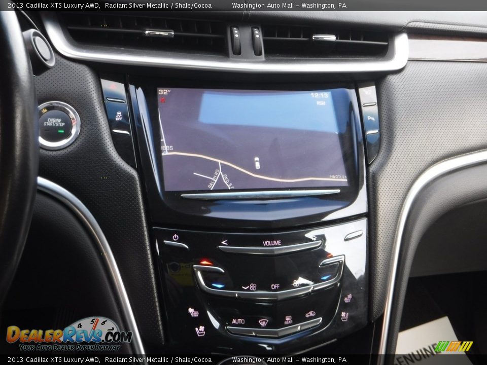 2013 Cadillac XTS Luxury AWD Radiant Silver Metallic / Shale/Cocoa Photo #3