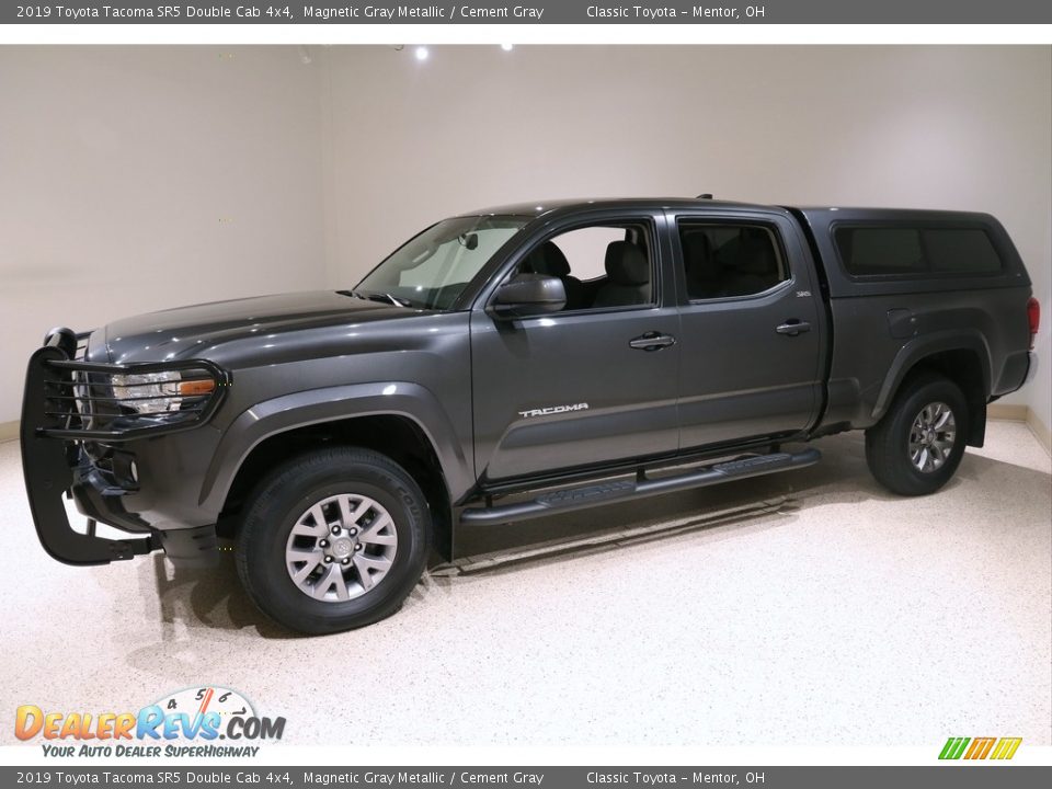 2019 Toyota Tacoma SR5 Double Cab 4x4 Magnetic Gray Metallic / Cement Gray Photo #3