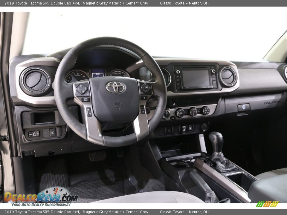 2019 Toyota Tacoma SR5 Double Cab 4x4 Magnetic Gray Metallic / Cement Gray Photo #6