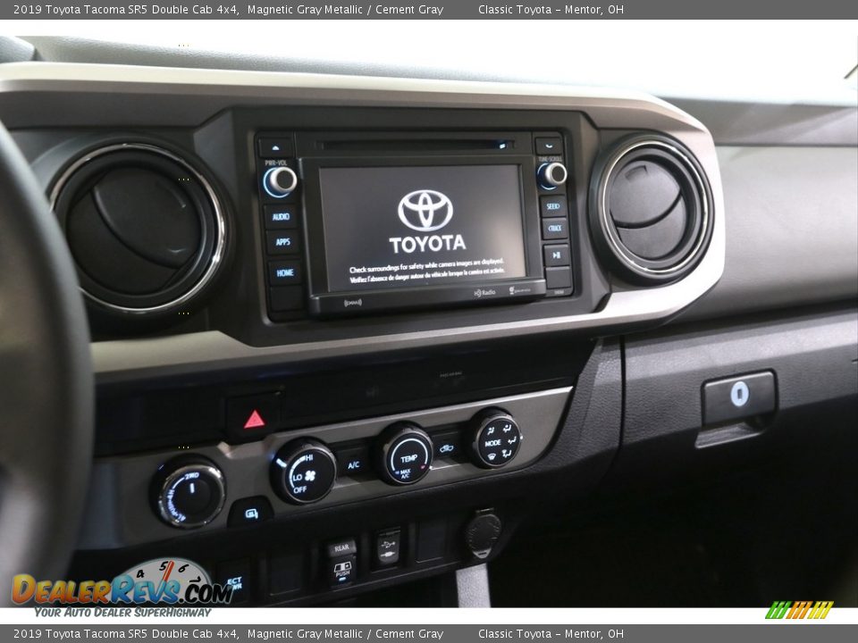 2019 Toyota Tacoma SR5 Double Cab 4x4 Magnetic Gray Metallic / Cement Gray Photo #9