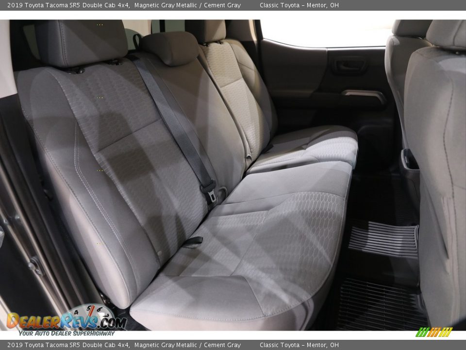 2019 Toyota Tacoma SR5 Double Cab 4x4 Magnetic Gray Metallic / Cement Gray Photo #13