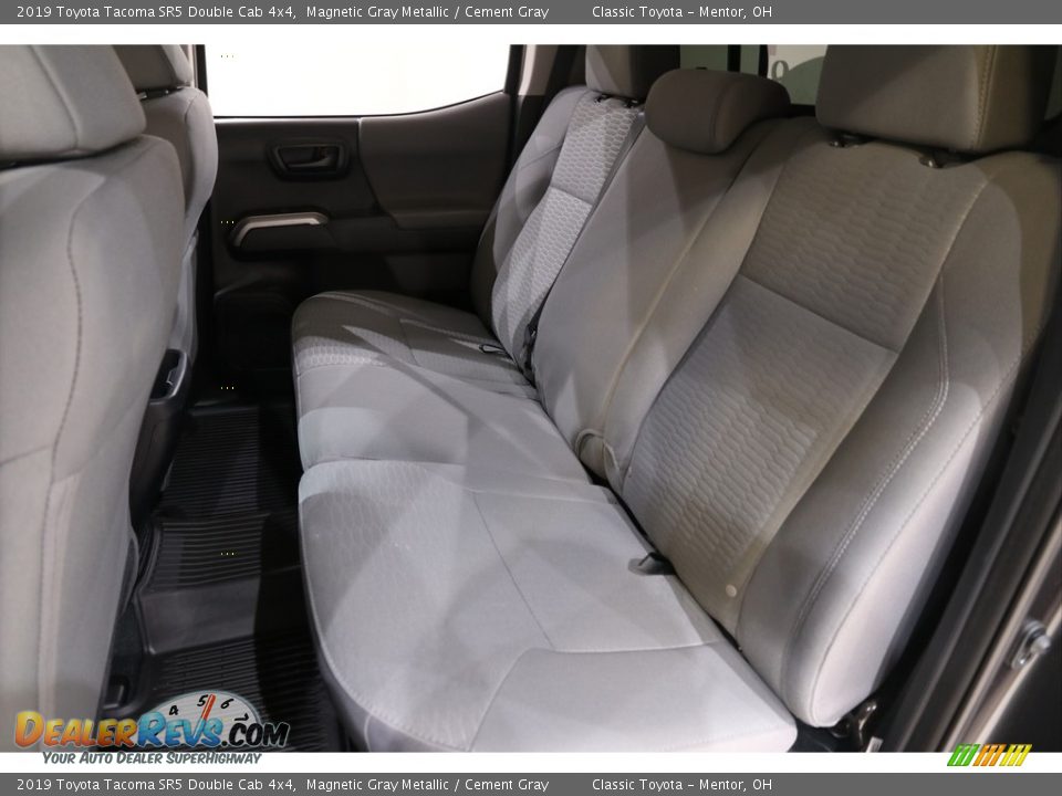 2019 Toyota Tacoma SR5 Double Cab 4x4 Magnetic Gray Metallic / Cement Gray Photo #14