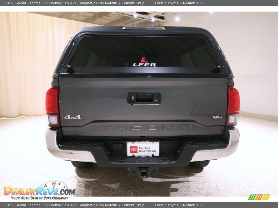 2019 Toyota Tacoma SR5 Double Cab 4x4 Magnetic Gray Metallic / Cement Gray Photo #15