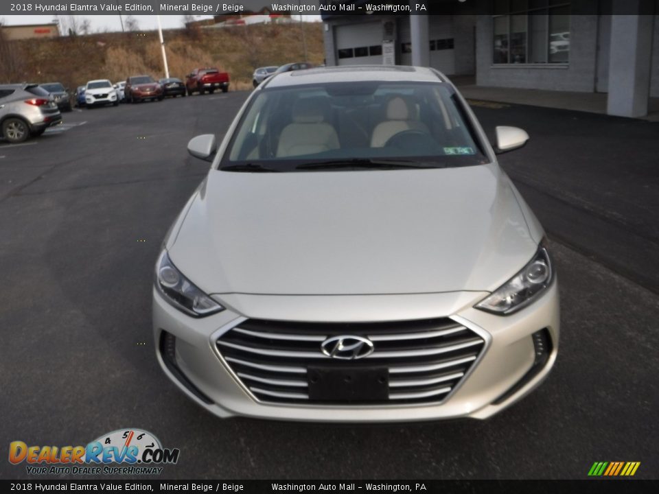 2018 Hyundai Elantra Value Edition Mineral Beige / Beige Photo #5