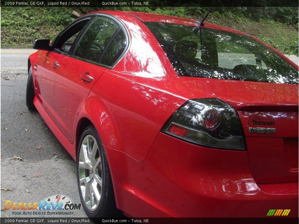 2009 Pontiac G8 GXP Liquid Red / Onyx/Red Photo #5
