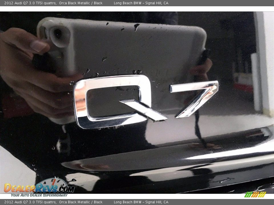 2012 Audi Q7 3.0 TFSI quattro Orca Black Metallic / Black Photo #7