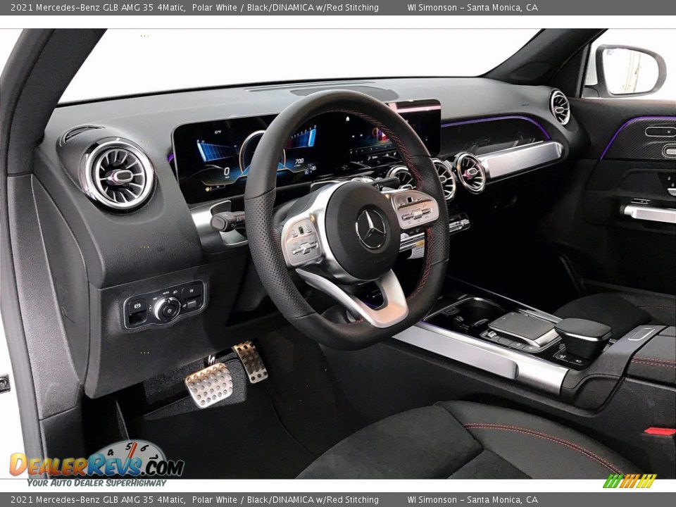 Dashboard of 2021 Mercedes-Benz GLB AMG 35 4Matic Photo #4