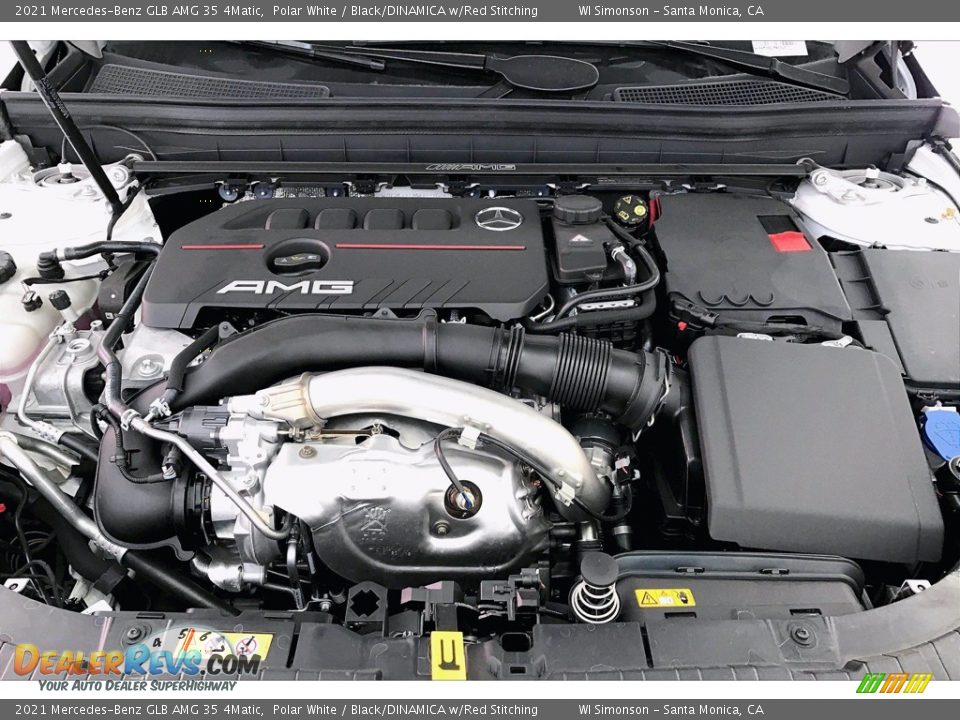 2021 Mercedes-Benz GLB AMG 35 4Matic 2.0 Liter Turbocharged DOHC 16-Valve VVT 4 Cylinder Engine Photo #8
