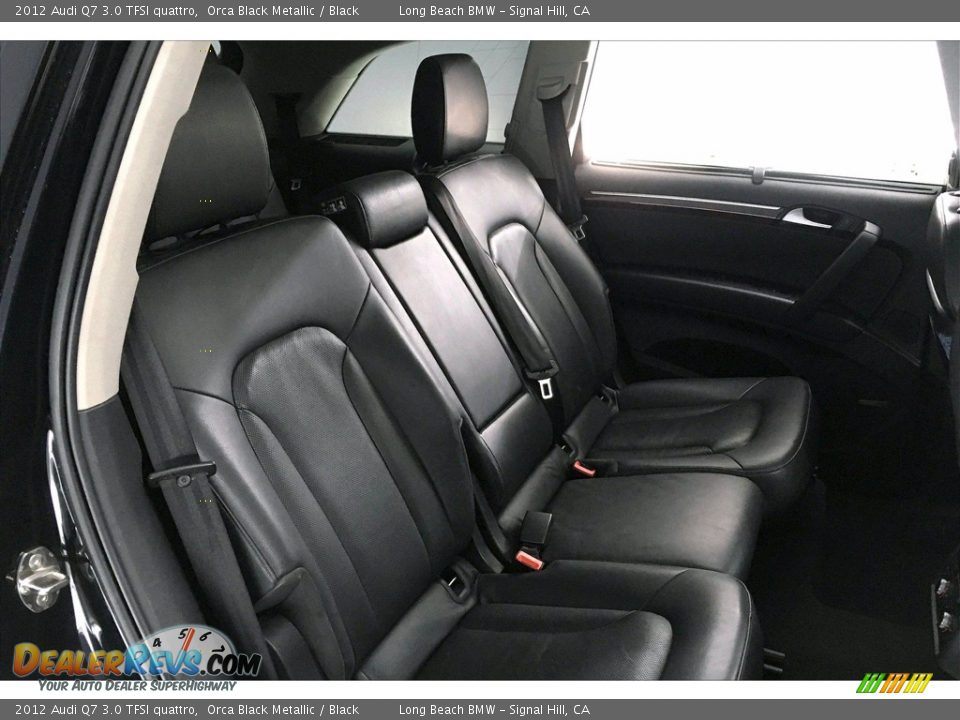 2012 Audi Q7 3.0 TFSI quattro Orca Black Metallic / Black Photo #29