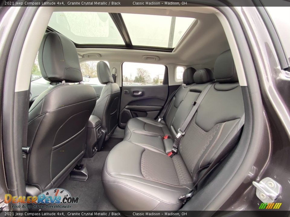 2021 Jeep Compass Latitude 4x4 Granite Crystal Metallic / Black Photo #3