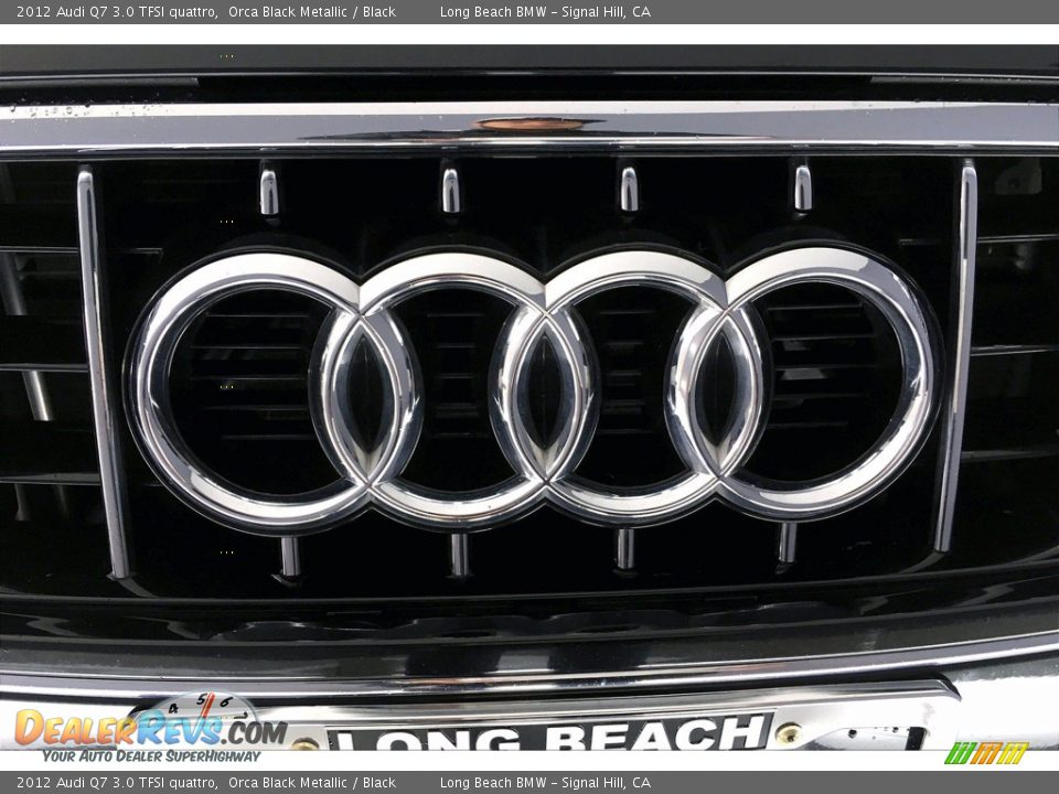 2012 Audi Q7 3.0 TFSI quattro Orca Black Metallic / Black Photo #33