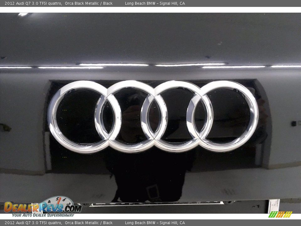 2012 Audi Q7 3.0 TFSI quattro Orca Black Metallic / Black Photo #34