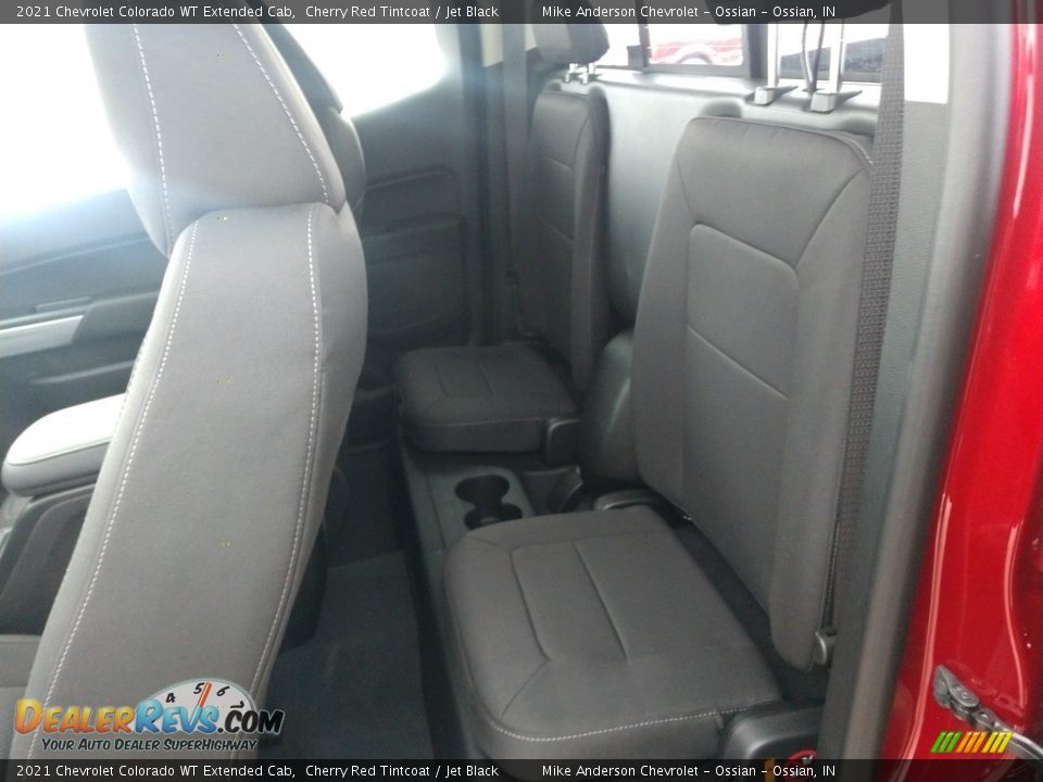 Rear Seat of 2021 Chevrolet Colorado WT Extended Cab Photo #16