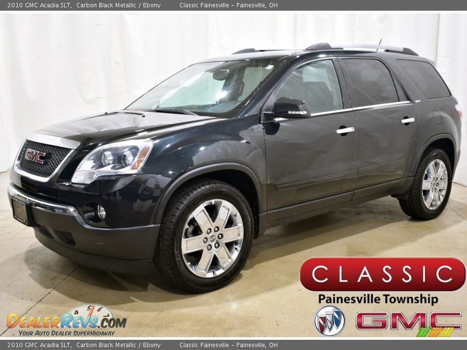 2010 GMC Acadia SLT Carbon Black Metallic / Ebony Photo #1