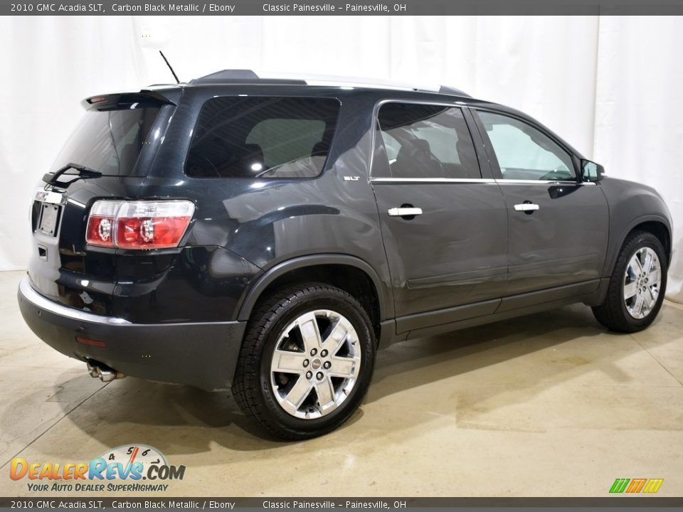 2010 GMC Acadia SLT Carbon Black Metallic / Ebony Photo #2