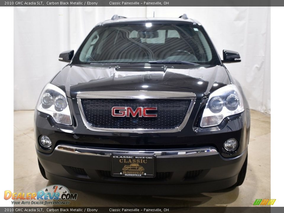 2010 GMC Acadia SLT Carbon Black Metallic / Ebony Photo #4