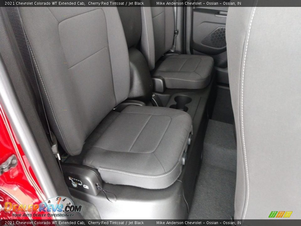 Rear Seat of 2021 Chevrolet Colorado WT Extended Cab Photo #20