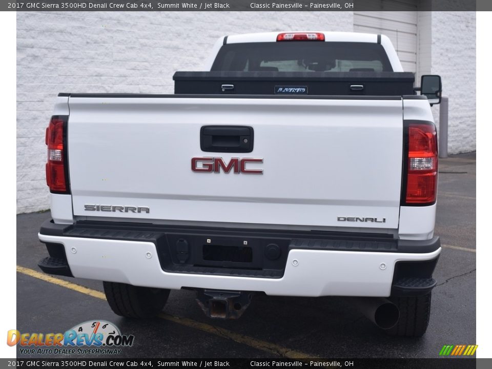 2017 GMC Sierra 3500HD Denali Crew Cab 4x4 Summit White / Jet Black Photo #3