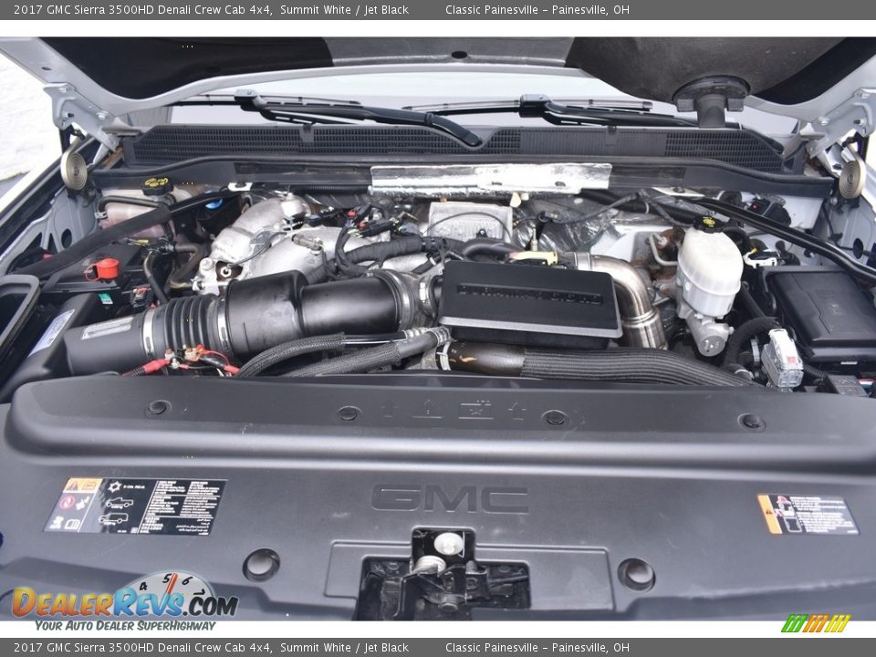 2017 GMC Sierra 3500HD Denali Crew Cab 4x4 6.6 Liter OHV 32-Valve Duramax Turbo-Diesel V8 Engine Photo #6