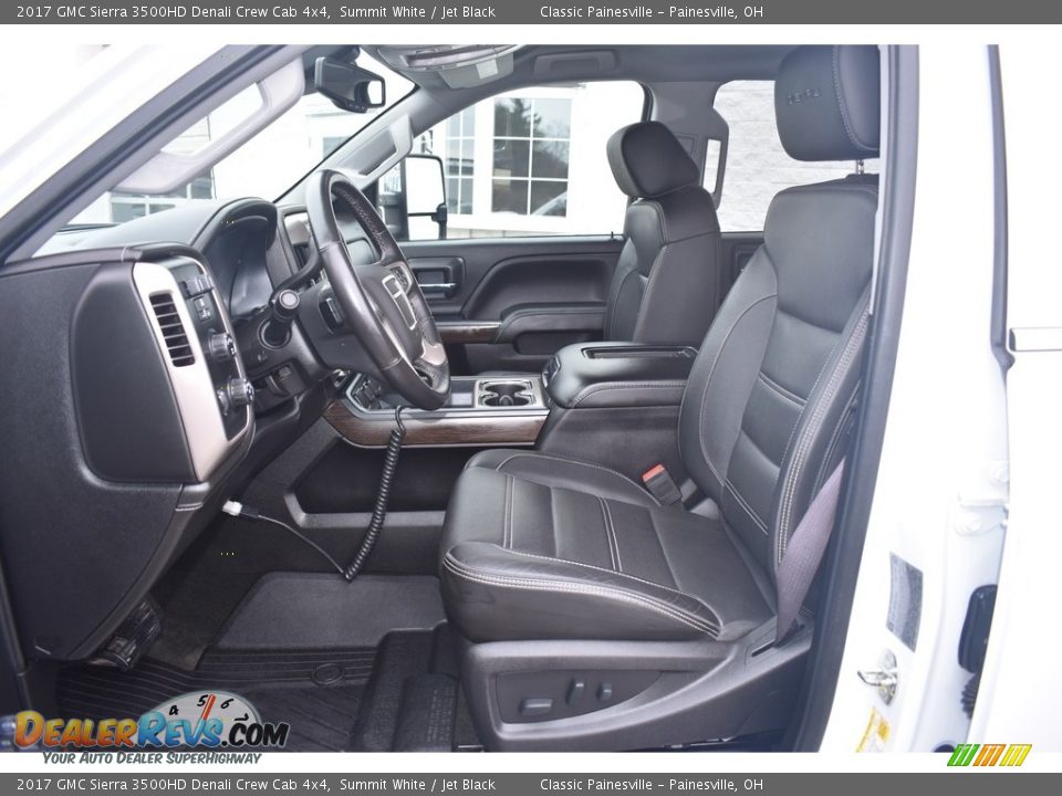 Front Seat of 2017 GMC Sierra 3500HD Denali Crew Cab 4x4 Photo #7