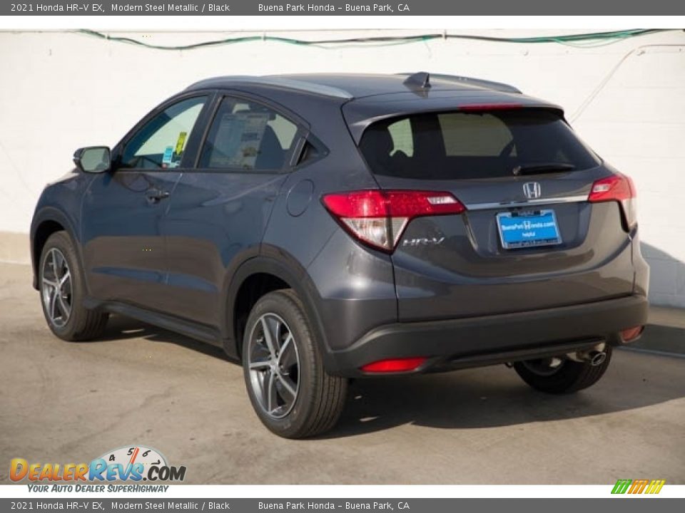 2021 Honda HR-V EX Modern Steel Metallic / Black Photo #2