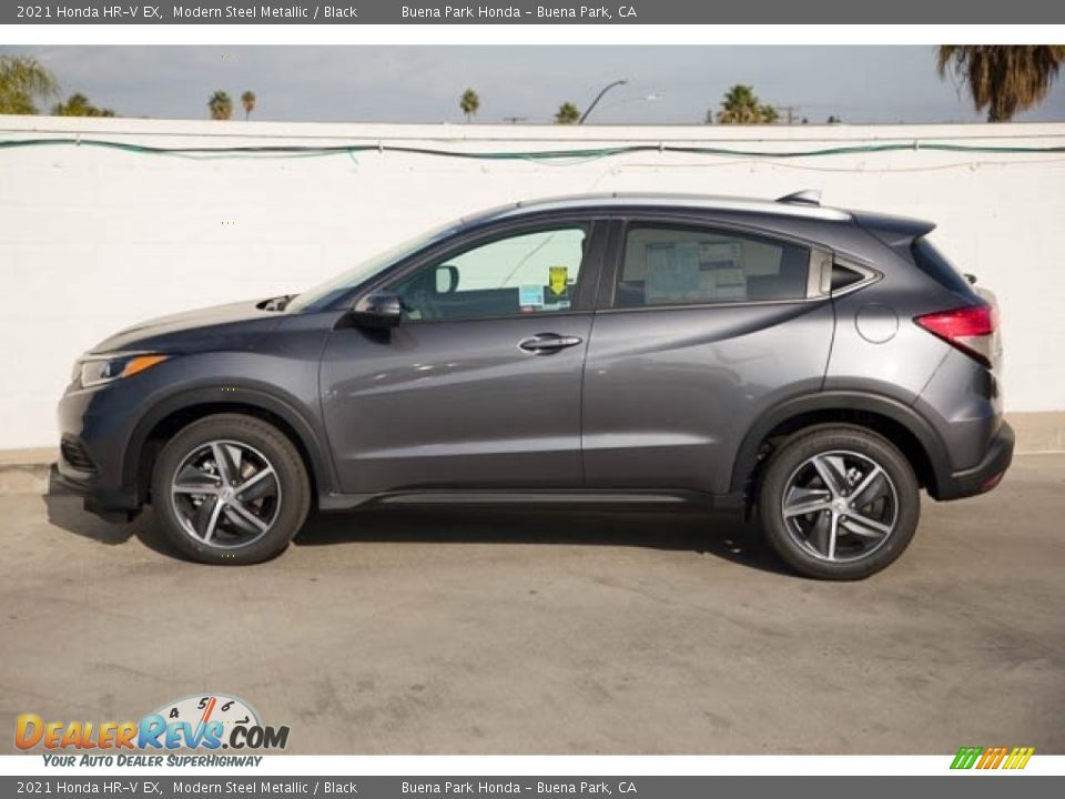 2021 Honda HR-V EX Modern Steel Metallic / Black Photo #4