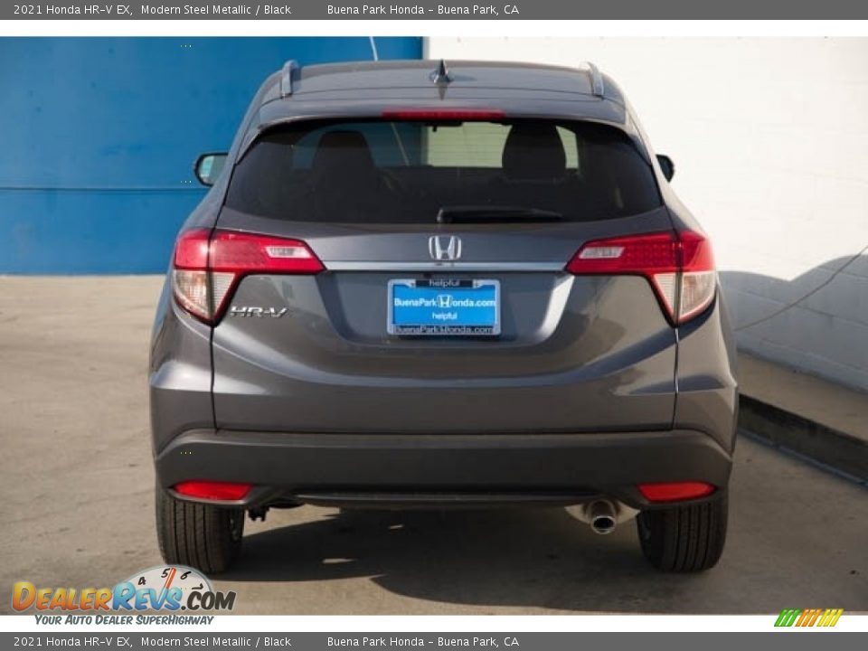 2021 Honda HR-V EX Modern Steel Metallic / Black Photo #5