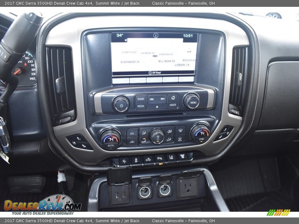 Controls of 2017 GMC Sierra 3500HD Denali Crew Cab 4x4 Photo #15