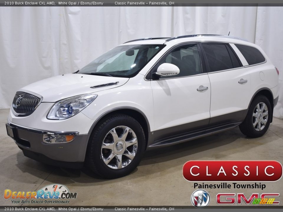 2010 Buick Enclave CXL AWD White Opal / Ebony/Ebony Photo #1